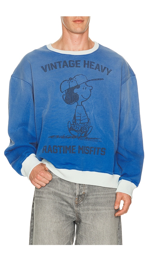 Vintage Heavy x Peanuts Lucy Ragtime Crewneck Sweater