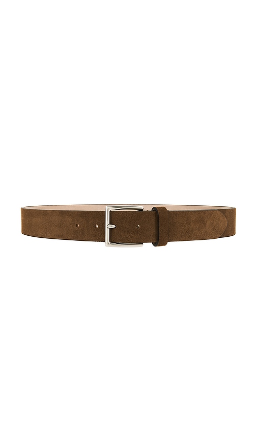 Vince 35mm Flat Suede Belt