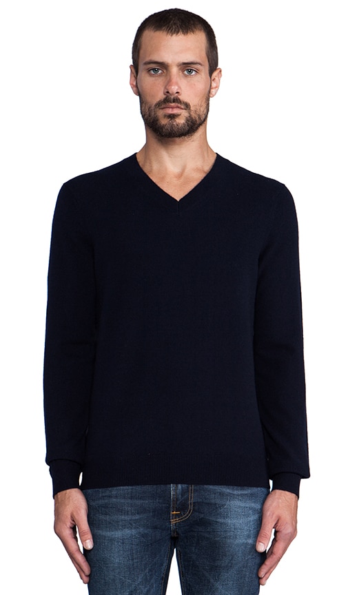 100% Cashmere V-Neck Sweater