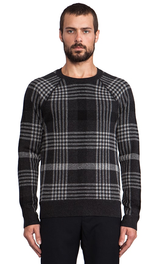 Plaid Pullover Sweater