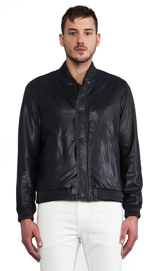 Leather Bomber