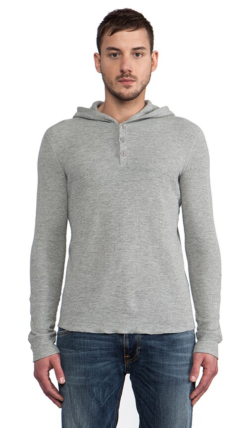 Thermal Hooded Henley