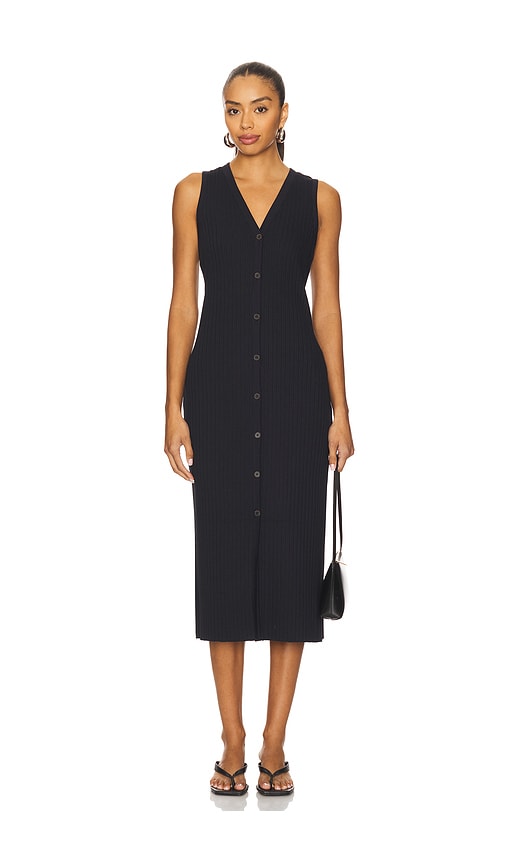 Vince Rib Sleeveless Dress