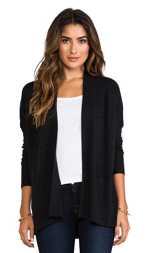 Long Sleeve Ribbed Cardigan