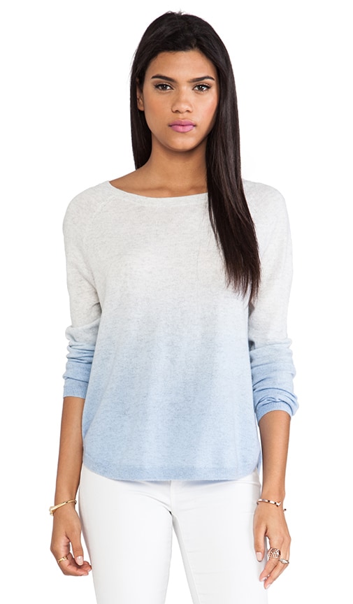 Dip Dye Raglan Boatneck Sweater