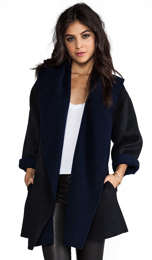 Colorblock Coat