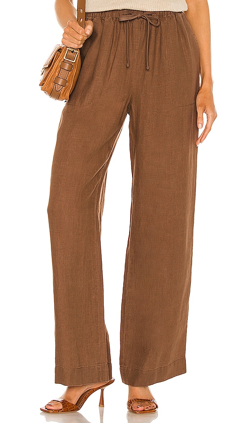 VINCE TIE FRONT PULL ON PANT,VINCE-WP211