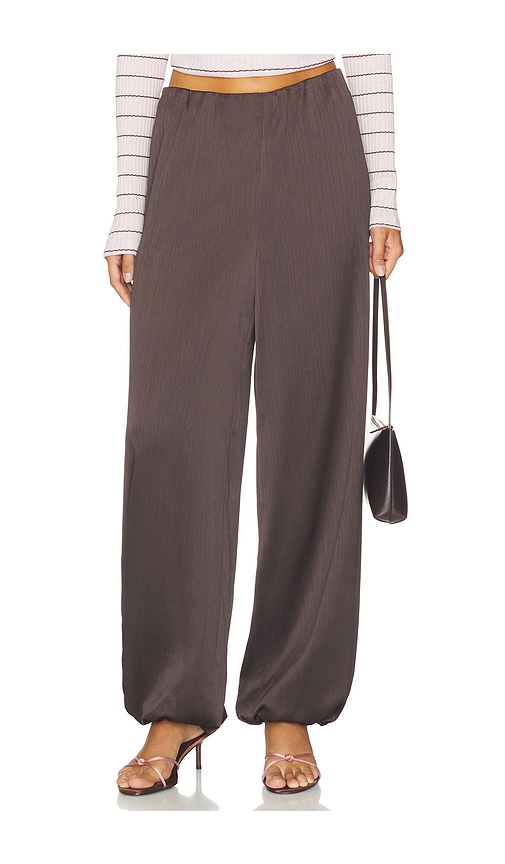 Vince Mid Waist Plisse Crinkle Pant | Thumbnail 7