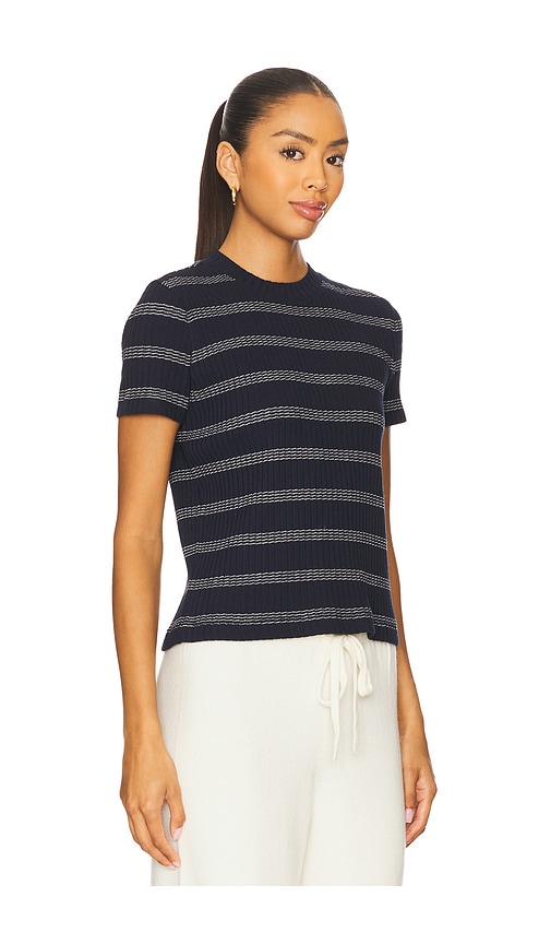 Vince Stripe Short Sleeve Crew Tee