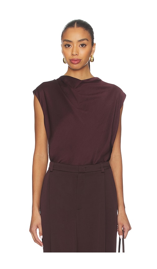 Vince Draped Cowl Neck Top