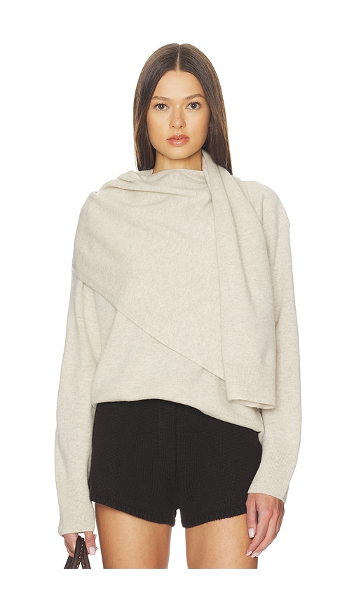 Vince Draped Crew Neck Top