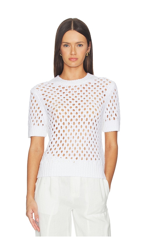 Vince Honeycomb Boxy Tee | Thumbnail 3 Vince Honeycomb Boxy Tee | Thumbnail 3