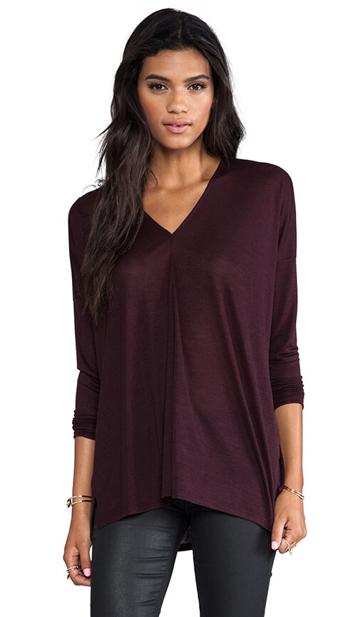 Long Sleeved Double Vee Tee