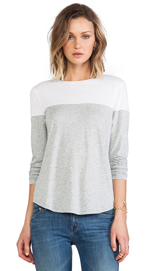 Colorblock Long Sleeve Tee