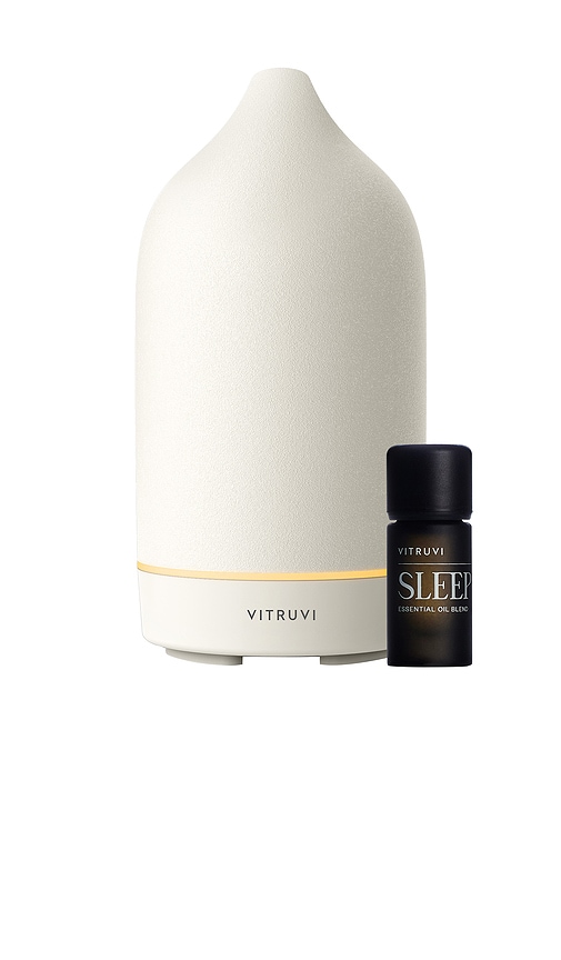 Stone Diffuser Sleep Bundle in White