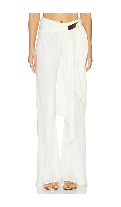 X Rosie Huntington-Whiteley Rosie Pant by Vix Swimwear in Off White