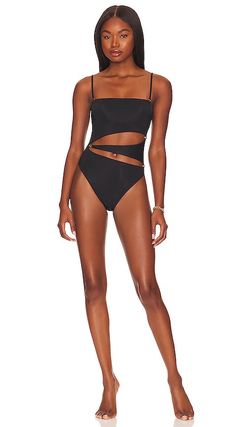 Vix Swimwear Frida One Piece In Ambra Black ModeSens