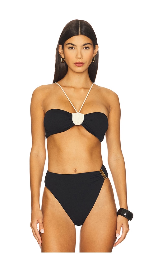 Vix Swimwear Yara Bandeau Bikini Top In Black
