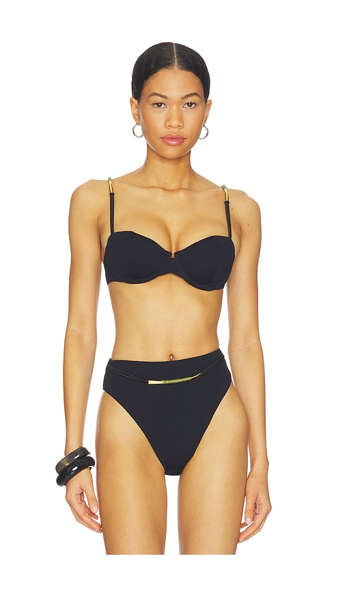 Mabel Nissi Top by Vix Swimwear in Black
