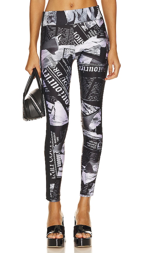 Versace Jeans Couture Leggings in E899-black