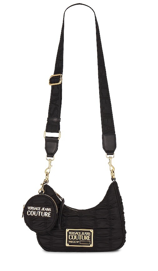 Buy Versace Jeans Couture Women Black Solid PU VJC Crossbody Bag With Chain  Strap for Women Online