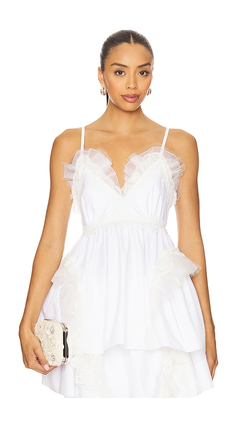 Poplin Baby Doll Top in . Size 38, 40 - Vaillant - Modalova