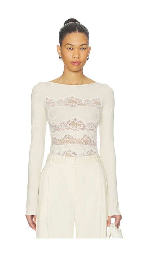 Vaillant Lace Cut Out Bodysuit