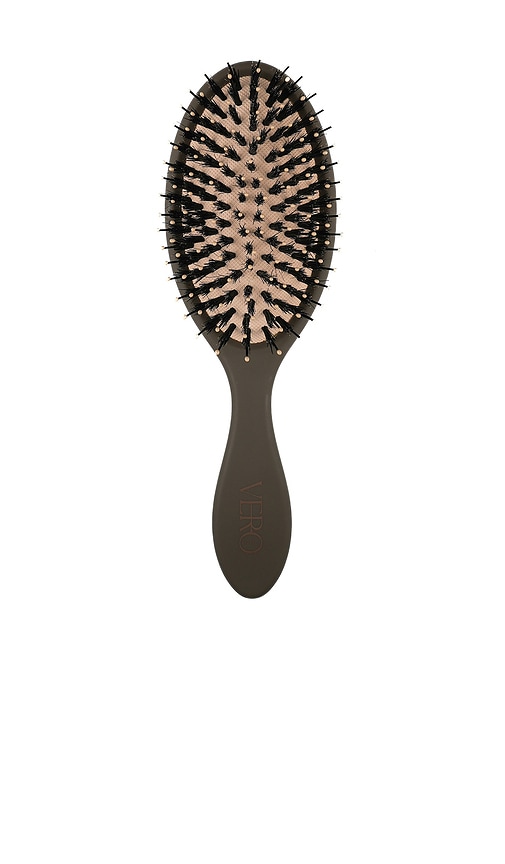 Vero Lineage Polish Boar Bristle And Nylon Brush in Brown.