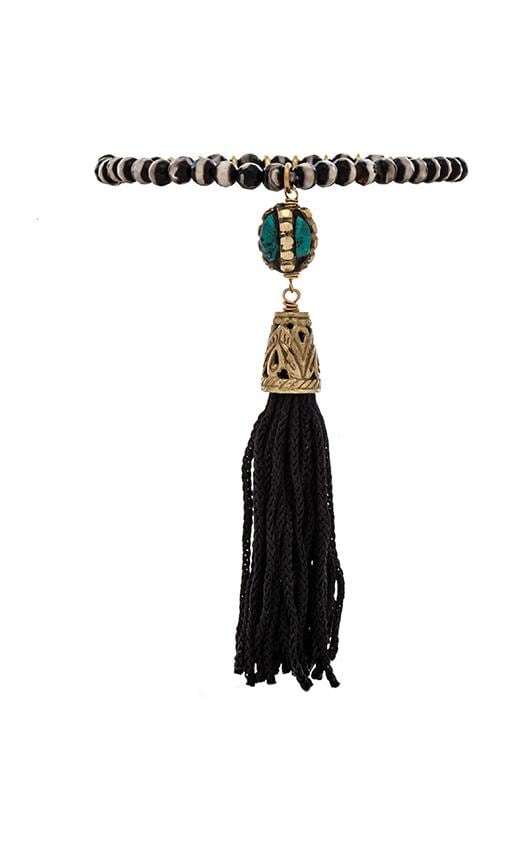 Le Dame Agate Tassel Bracelet