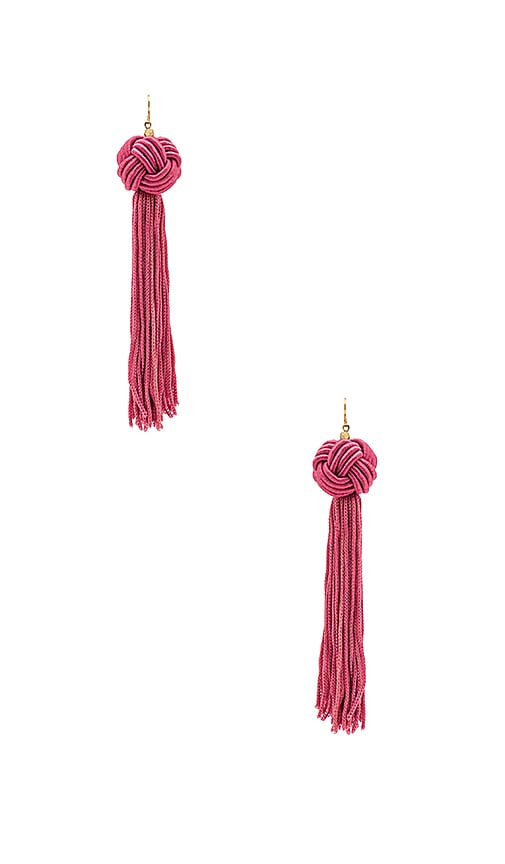 Astrid Knotted Tassel Earring