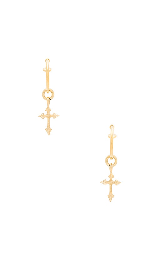 Marcella Cross Earrings