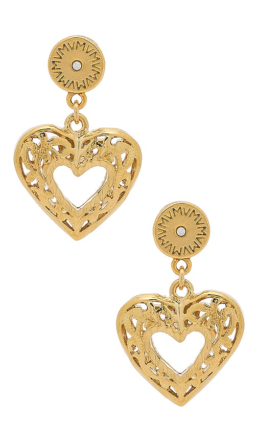 The Charlotte Heart Earrings