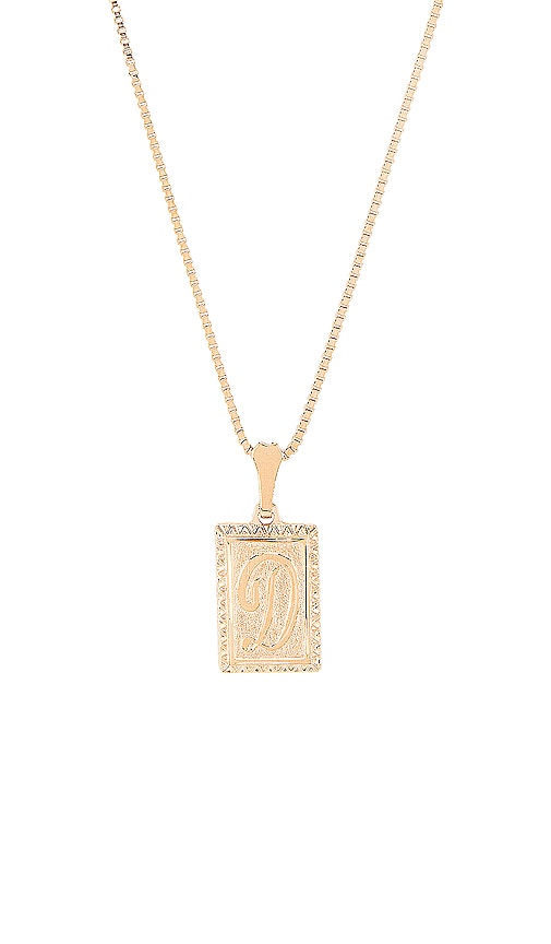 The London D Initial Necklace