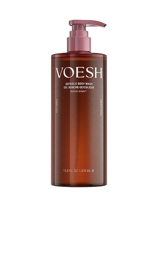 VOESH Glycolic Body Wash in Fig  Amber