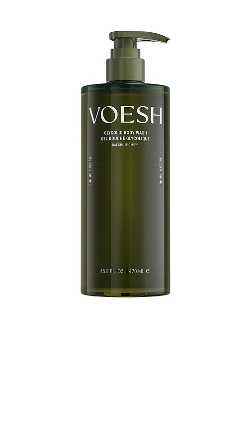 VOESH Glycolic Body Wash in Hinoki  Cedar