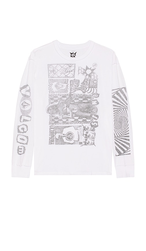 Volcom Long Sleeve Tee In Multi
