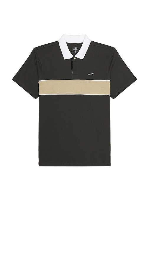 Gemstone Polo in Black. - size XL/1X (also in L, M, S)