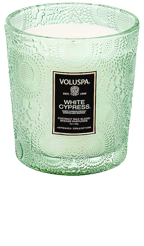 Voluspa White Cypress Classic Candle
