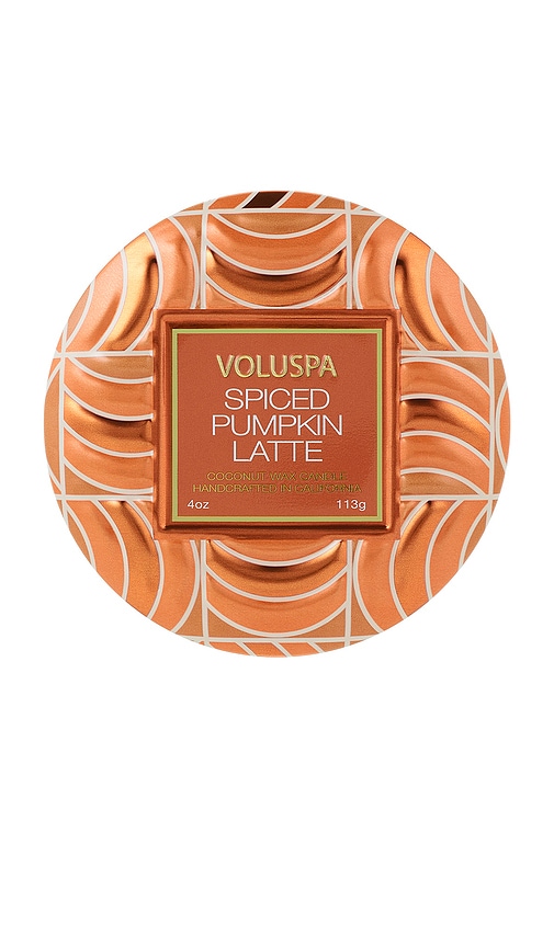 Spiced Pumpkin Latte Mini Tin Candle