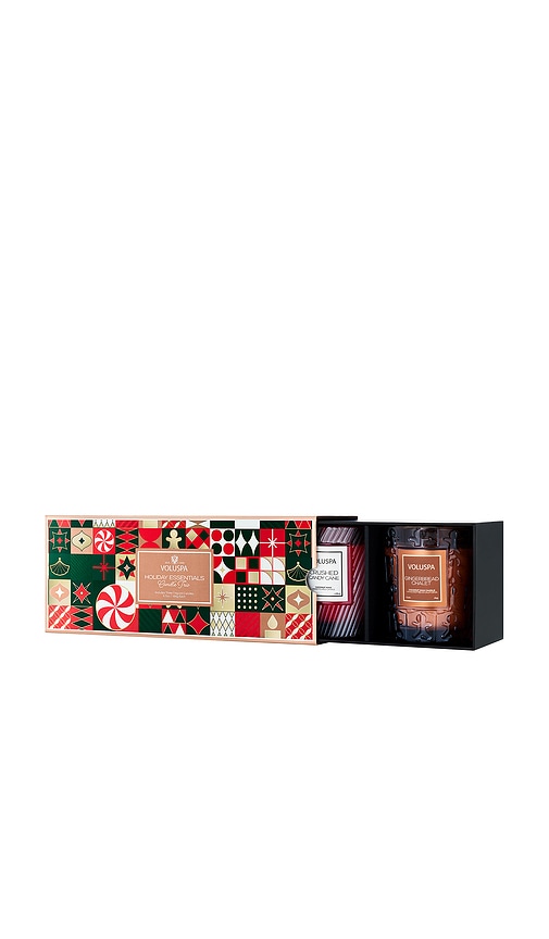 Voluspa Holiday 6.5oz Classic Candle Gift Set In Multi