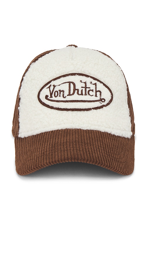 Von Dutch Sherpa Dutch Hat In White