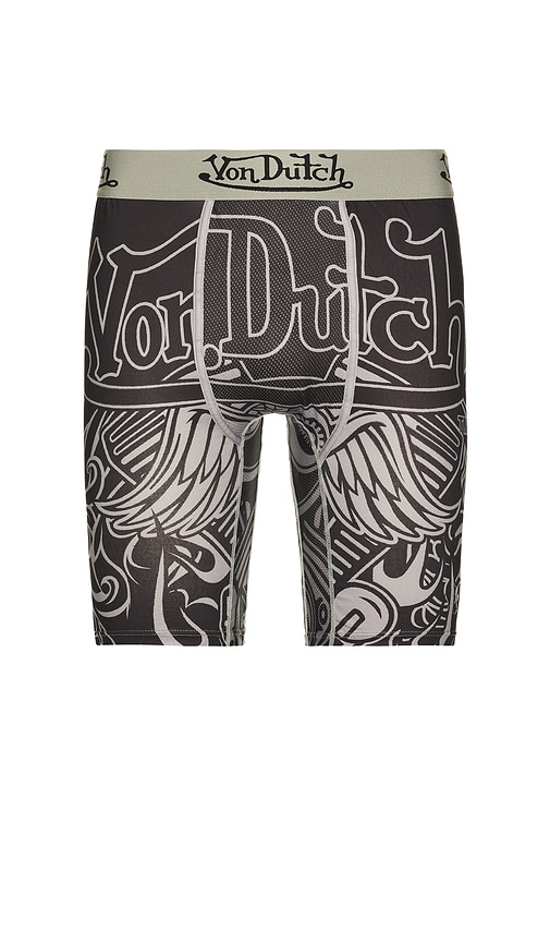 Von Dutch Flying Eyeball 2 Pack Boxer Brief In Black