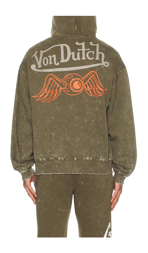  Von Dutch Hoodie In Green. Größe S. Also In M, L, Xl/1x. 