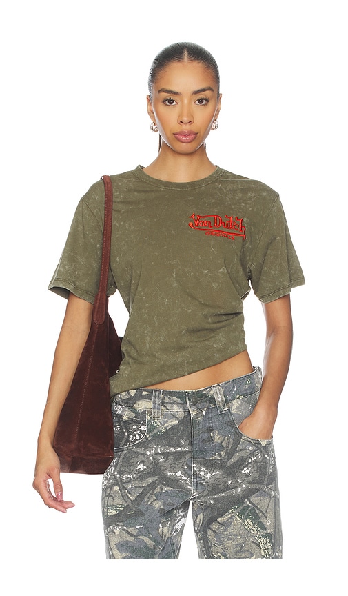  Von Dutch Shirt In Green. Größe M. Also In L, Xl/1x. 