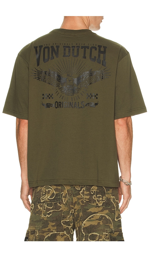 Von Dutch Originals Eagle Boxy Crop Tee