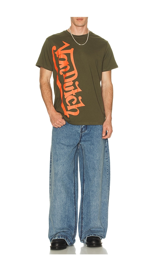  Von Dutch Shirt In Olive. Größe S. Also In M, L, Xl/1x. 