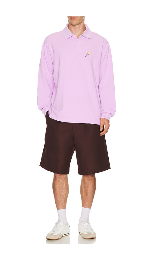  Vowels Polohemd L/s In Lavender. Größe 1. Also In 2, 3, 4. 