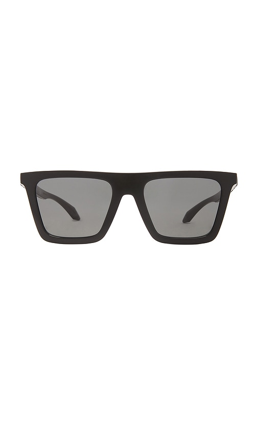 Versace Recatangle Flat Top Sunglasses In Black