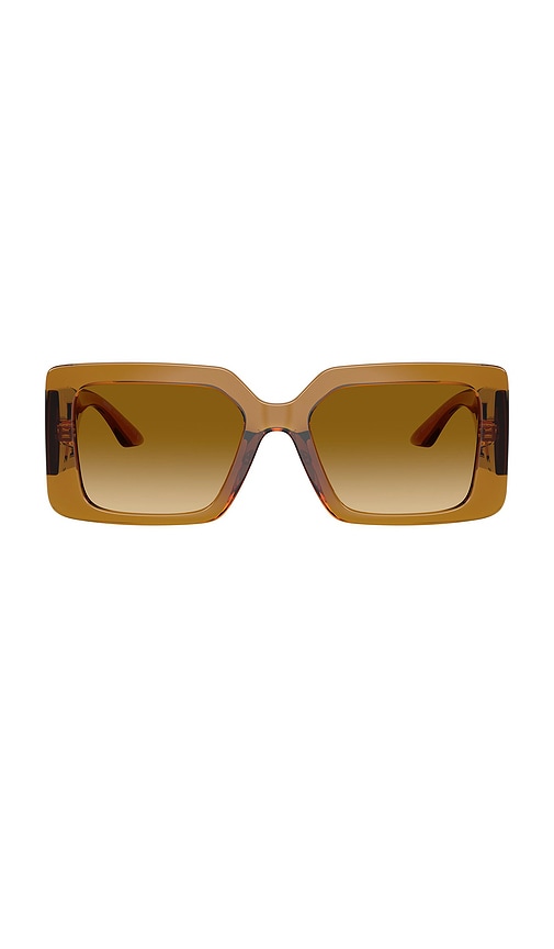 VERSACE LUNETTES DE SOLEIL en Brown 357$