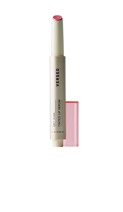 VERSED Soft Gloss Tinted Lip Serum en Pink.